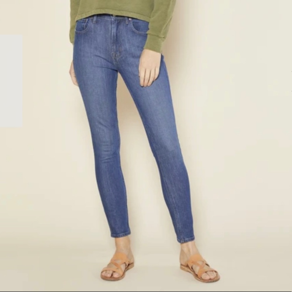 Outerknown Strand High Rise Skinny Jeans